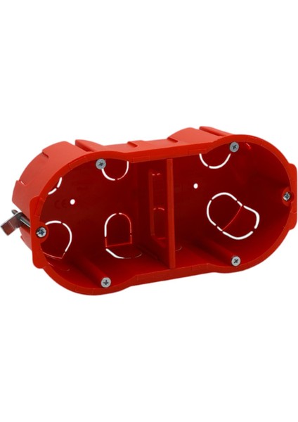 İkili Alçıpan Kasa Kırmızı ( 10 Adet ) modelleri