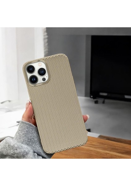 Dokuma Desenli Silikon Apple iPhone 11 Kılıf Turkuaz