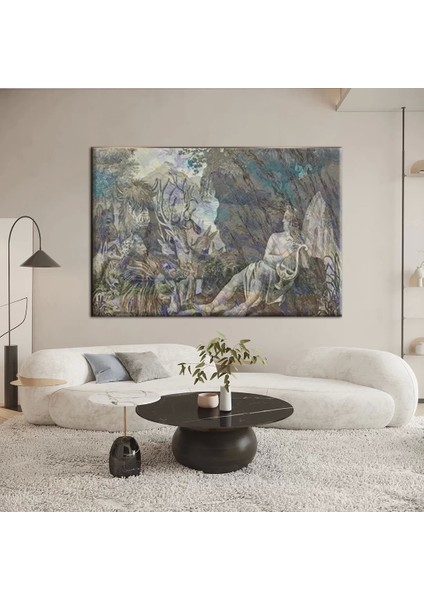 Dağların Hikayesi Kanvas Tablo