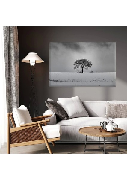 Yalnızlık Ağacı Kanvas Tablo