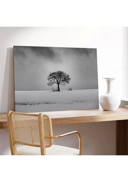 Yalnızlık Ağacı Kanvas Tablo modelleri