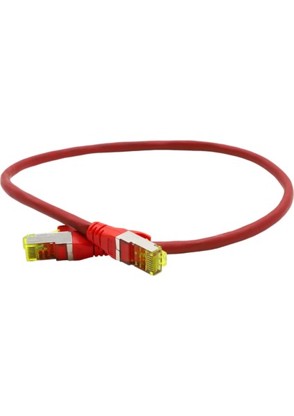 Dıgıtus CAT6A S-Ftp Patch Cord 0,50 mt Red (10'lu Paket)