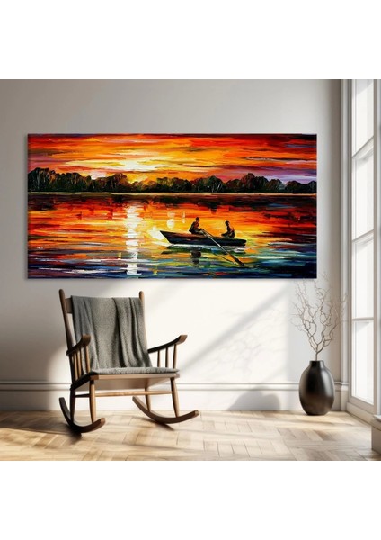 Ateşli Gök Yüzü Kanvas Tablo