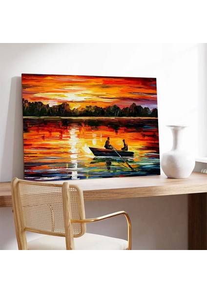 Ateşli Gök Yüzü Kanvas Tablo modelleri