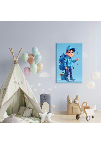 Minik Denizci Kanvas Tablo