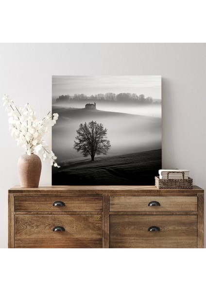 Yalnızlık Manzarası Kanvas Tablo modelleri