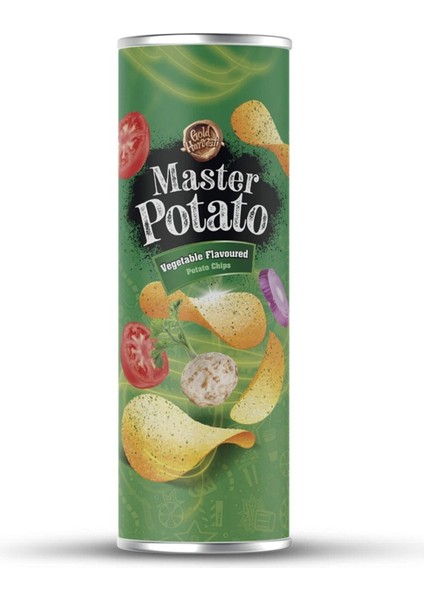 Potato Sebze Çeşnili Cips 160 gr 6 Adet