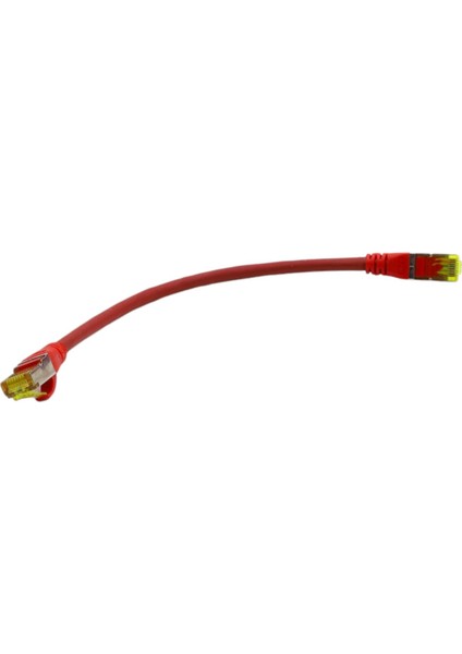 Dıgıtus CAT6A S-Ftp Patch Cord 0,25 mt Red (10'lu Paket)
