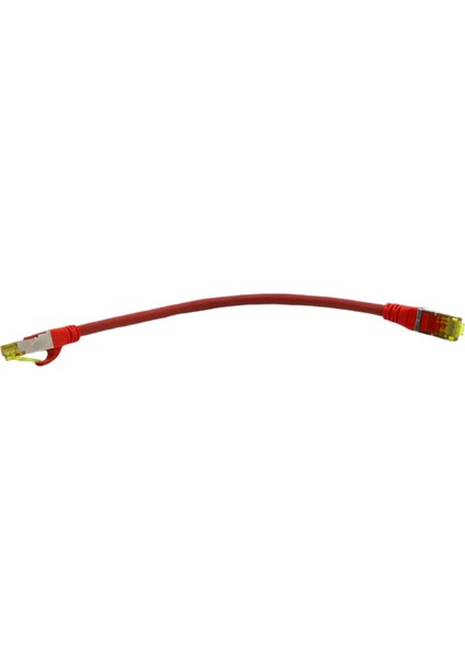 Dıgıtus CAT6A S-Ftp Patch Cord 0,25 mt Red (10'lu Paket)