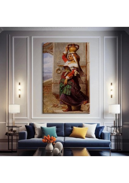 Su Taşıyan Roman Kanvas Tablo fiyatları