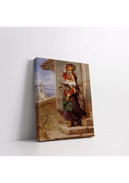 Su Taşıyan Roman Kanvas Tablo modelleri