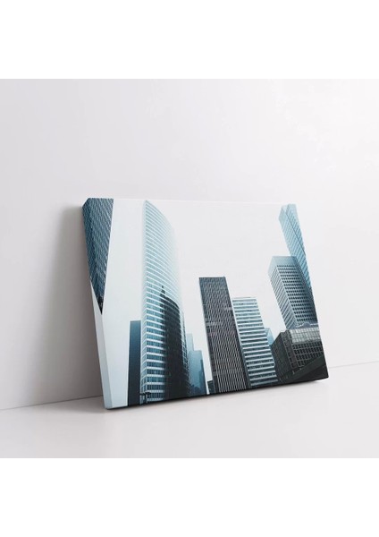 Gökdelenler Arasında Kanvas Tablo fiyatları