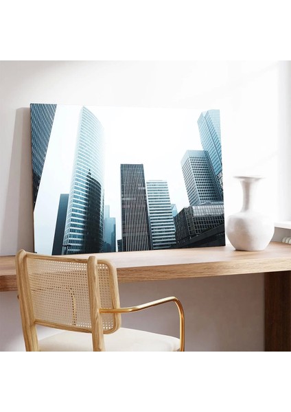 Gökdelenler Arasında Kanvas Tablo modelleri