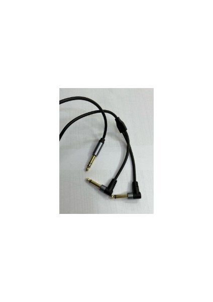 6.3 mm Stereo 2x 6.3 mm Mono Kablo 6.3 mm Y Kablo