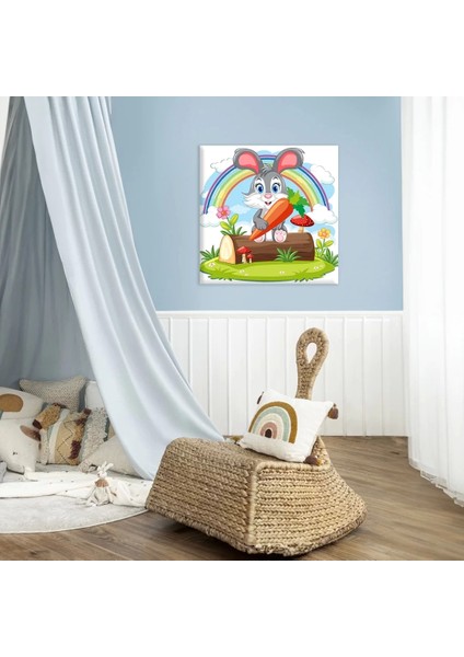 Ormanda Eğlence Kanvas Tablo