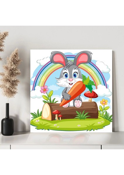 Ormanda Eğlence Kanvas Tablo modelleri