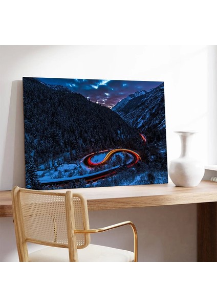 Gece Yolu Kanvas Tablo modelleri