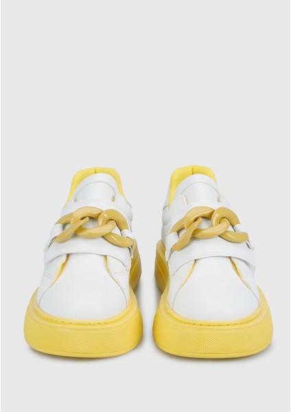 Sarı Kız Çocuk Sneaker