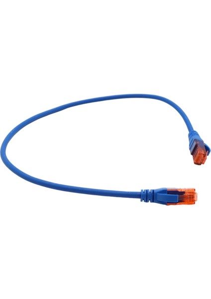 Patch Cord Utp Cat6 0.50 mt Blue (10'lu Paket)