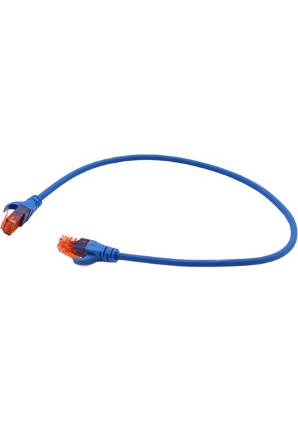 Patch Cord Utp Cat6 0.50 mt Blue (10'lu Paket)