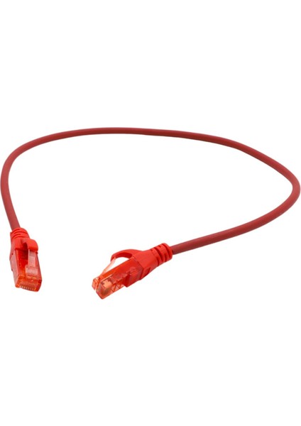 Patch Cord Utp Cat6 0.50 mt Red (10'lu Paket)