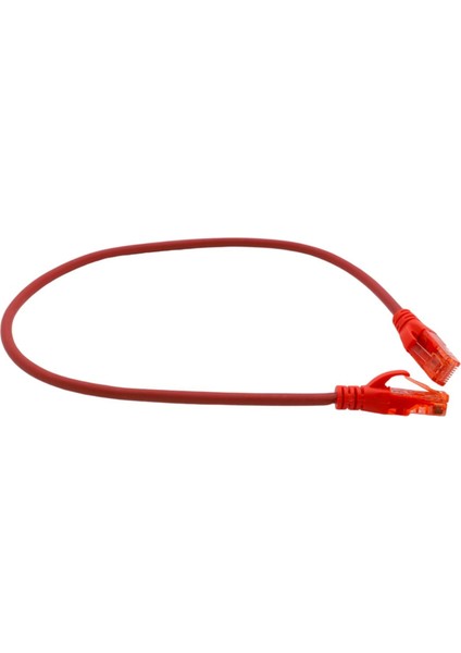 Patch Cord Utp Cat6 0.50 mt Red (10'lu Paket)