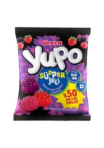 Yupo Süpper Jeli Orm Meyv 64GR