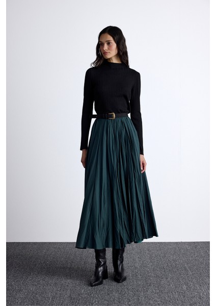 Pılıse Maxı Etek Yeşil indirimleri