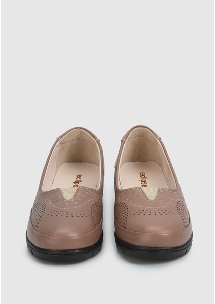 Vizon Deri Kadın Sneaker modelleri