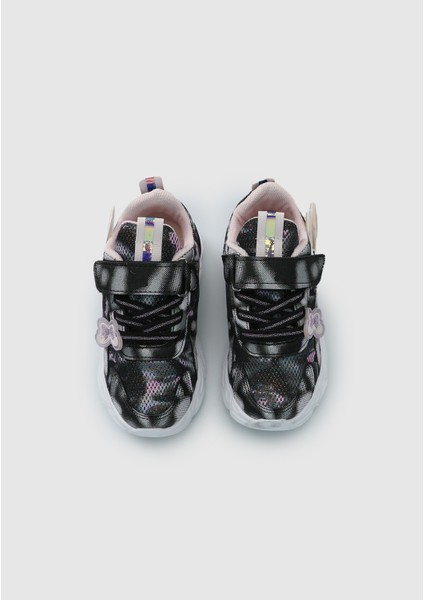 Siyah Kız Çocuk Sneaker