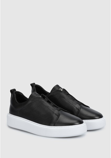 Siyah Deri Erkek Sneaker fiyatları