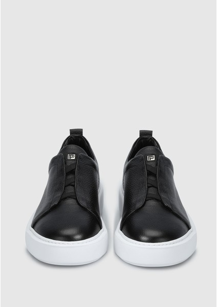 Siyah Deri Erkek Sneaker modelleri