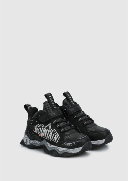 Gri Erkek Çocuk Sneaker
