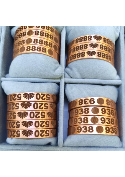 520 Para Sekanslı Saf Bakır Unisex Model Bileklik Bakır Bileklik indirimleri