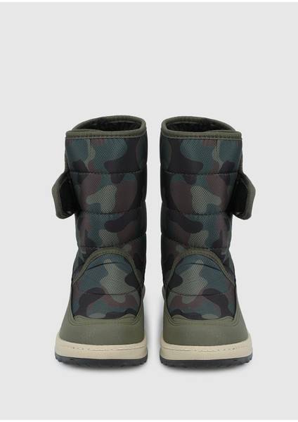 Haki Kız Çocuk Kar Botu modelleri