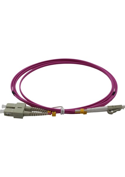 Fiber Patch Cord Sc-Lc MM Duplex 50/125 Om4 2 mt