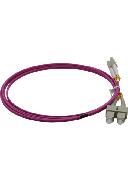 Fiber Patch Cord Sc-Lc MM Duplex 50/125 Om4 2 mt