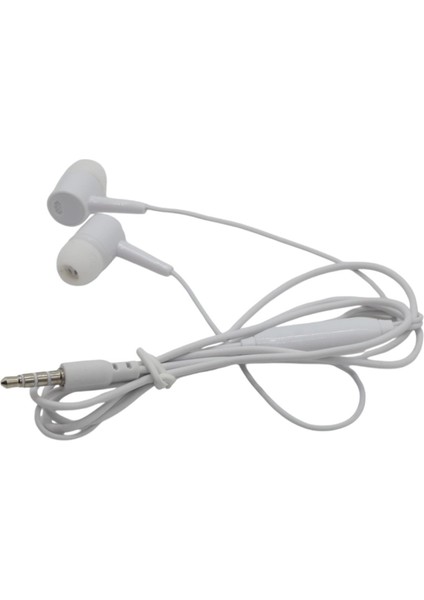 Musıc Earphone Kablolu Kulaklık Beyaz