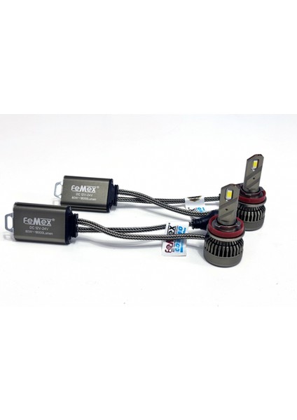 Cosmo Plus H11 Şimşek Etkili Led Xenon 80W 18000 Lumen