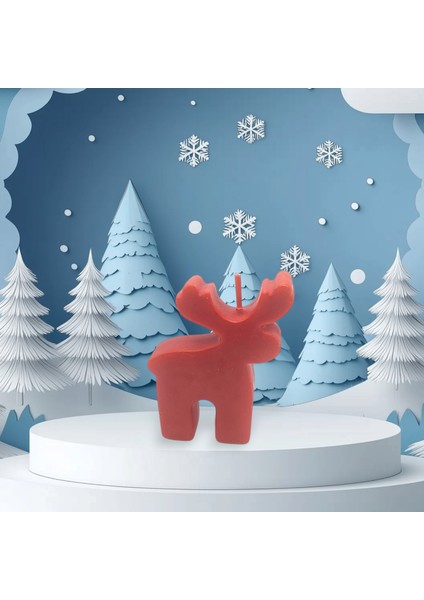 Geyik Mum- Ren Geyiği-Yılbaşı-Yeniyılsüsü