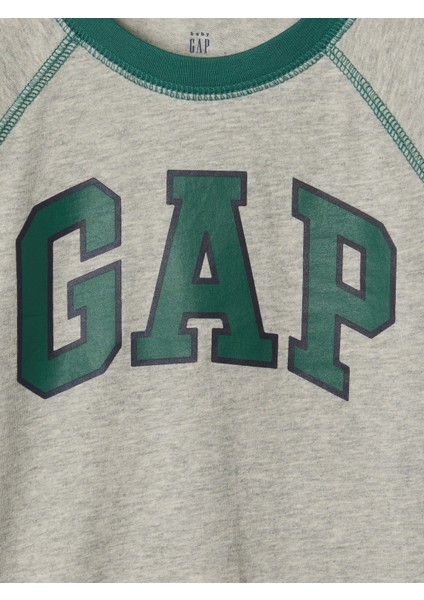 Erkek Bebek Gri Gap Logo T-Shirt modelleri