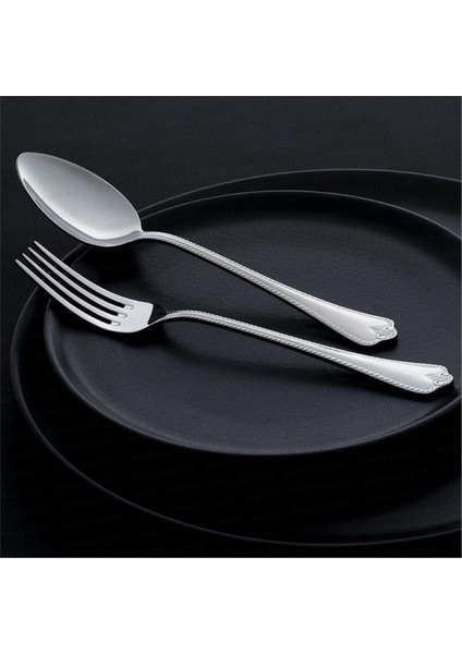 Metalik Fulya Sade Yemek Kaşık