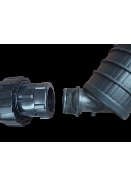 Damla Sulama Filtresi 63 mm Kangal Boru Eki ile birlikte