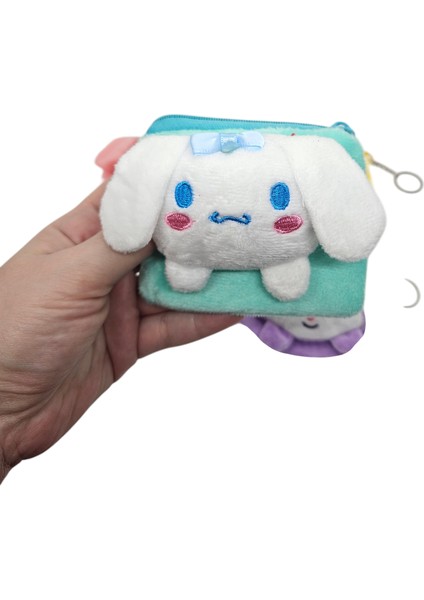 Kuromi ve Pompompurin Peluş Cüzdan Anahtarlık modelleri