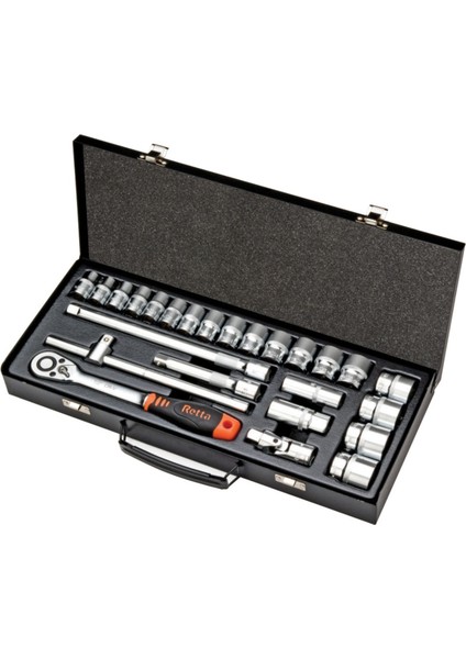 RLT2502 Altı Köşe Lokma Takımı 25'li 1/2