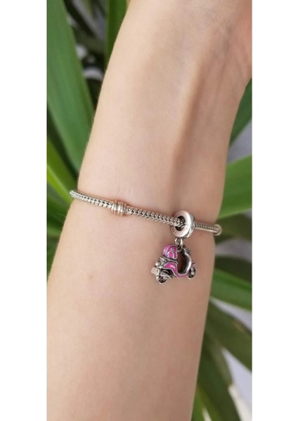 Pembe Motosiklet Scooter Charm fiyatları