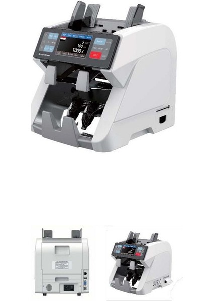 Profesyonel Para Sayma Makinesi Çift Katlı Çift Cıslı Seri Numara Yazıcılı 25 Ülke STA-6000 fiyatları