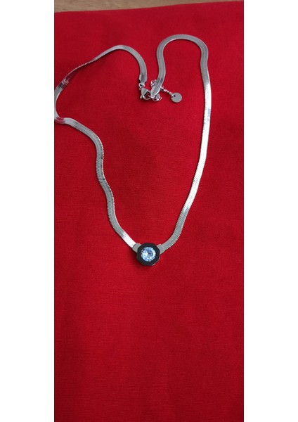 1.sınıf Çelik Kararma Yapmaz Italyan Zincir Çağla Model Silver Kolye fırsatları