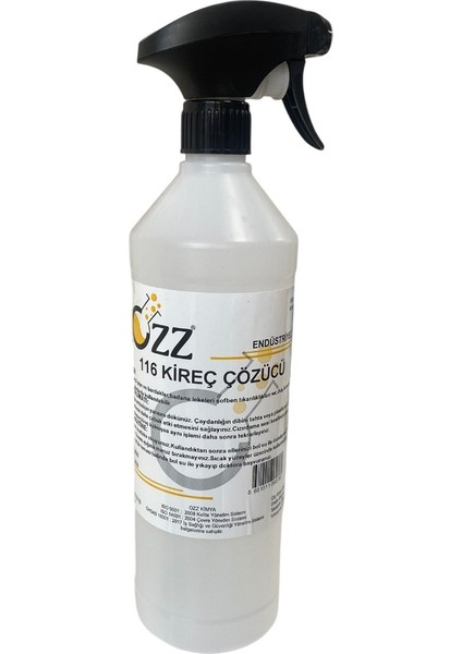 116 Kireç Çözücü Çok Amaçlı Banyo Mutfak Kireç Çözücü 1kg