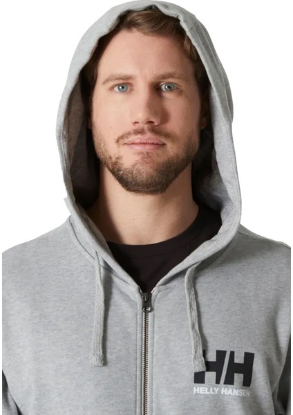 Hh Logo Full Zıp 2.0 Kapişonlu Erkek Sweatshirt - 30393 modelleri
